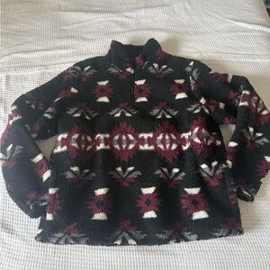 Wrangler brushhopper Aztec quarter zip